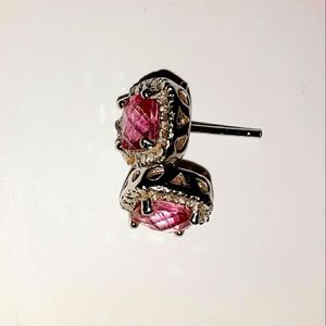 Sterling silver stud earrings. Dainty